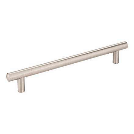 Jeffrey Alexander [242SN] Plated Steel Cabinet Bar Pull Handle - Key West Series - Oversized - Satin Nickel Finish - 192mm C/C - 242mm L