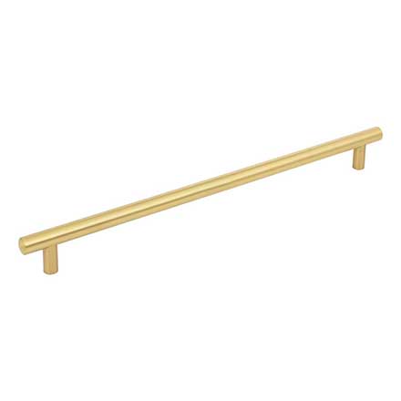 Jeffrey Alexander [370BG] Plated Steel Cabinet Bar Pull Handle - Key West Series - Oversized - Brushed Gold Finish - 320mm C/C - 370mm L
