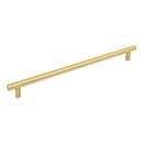 Jeffrey Alexander [370BG] Plated Steel Cabinet Bar Pull Handle - Key West Series - Oversized - Brushed Gold Finish - 320mm C/C - 370mm L