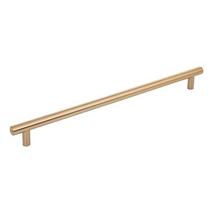 Jeffrey Alexander [370SBZ] Plated Steel Cabinet Bar Pull Handle - Key West Series - Oversized - Satin Bronze Finish - 320mm C/C - 370mm L