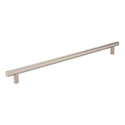 Jeffrey Alexander [370SN] Plated Steel Cabinet Bar Pull Handle - Key West Series - Oversized - Satin Nickel Finish - 320mm C/C - 370mm L