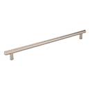 Jeffrey Alexander [370SN] Plated Steel Cabinet Bar Pull Handle - Key West Series - Oversized - Satin Nickel Finish - 320mm C/C - 370mm L