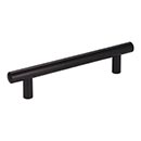 Jeffrey Alexander [178MB] Plated Steel Cabinet Bar Pull Handle - Key West Series - Oversized - Matte Black Finish - 128mm C/C - 178mm L