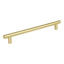 Jeffrey Alexander [274BG] Plated Steel Cabinet Bar Pull Handle - Key West Series - Oversized - Brushed Gold Finish - 224mm C/C - 274mm L