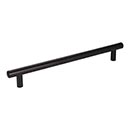 Jeffrey Alexander [274MB] Plated Steel Cabinet Bar Pull Handle - Key West Series - Oversized - Matte Black Finish - 224mm C/C - 274mm L