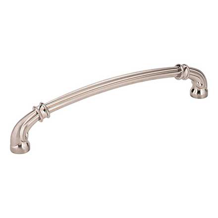Jeffrey Alexander [317-160SN] Die Cast Zinc Cabinet Pull Handle - Lafayette Series - Oversized - Satin Nickel Finish - 160mm C/C - 6 7/8&quot; L