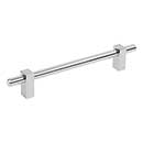 Jeffrey Alexander [478-160PC] Die Cast Zinc Cabinet Pull Handle - Oversized - Larkin 1 Series - Polished Chrome Finish - 160mm C/C - 8 11/16" L