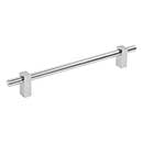 Jeffrey Alexander [478-192PC] Die Cast Zinc Cabinet Pull Handle - Oversized - Larkin 1 Series - Polished Chrome Finish - 192mm C/C - 9 15/16&quot; L