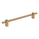 Jeffrey Alexander [478-192SBZ] Die Cast Zinc Cabinet Pull Handle - Oversized - Larkin 1 Series - Satin Bronze Finish - 192mm C/C - 9 15/16&quot; L