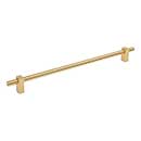 Jeffrey Alexander [478-305BG] Die Cast Zinc Cabinet Pull Handle - Oversized - Larkin 1 Series - Brushed Gold Finish - 305mm C/C - 14 3/8&quot; L