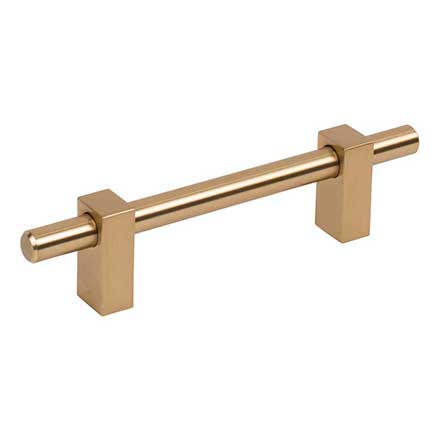 Jeffrey Alexander [478-96SBZ] Die Cast Zinc Cabinet Pull Handle - Standard Sized - Larkin 1 Series - Satin Bronze Finish - 96mm C/C - 6 1/8&quot; L