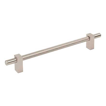 Jeffrey Alexander [598-192SN] Steel Cabinet Pull Handle - Oversized - Larkin 3 Series - Satin Nickel Finish - 192mm C/C - 9 15/16&quot; L