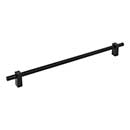 Jeffrey Alexander [598-305MB] Steel Cabinet Pull Handle - Oversized - Larkin 3 Series - Matte Black Finish - 305mm C/C - 14 3/8" L