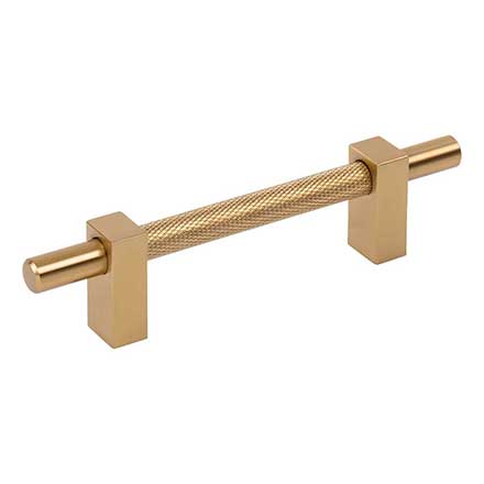 Jeffrey Alexander [598-96SBZ] Steel Cabinet Pull Handle - Standard Sized - Larkin 3 Series - Satin Bronze Finish - 96mm C/C - 6 1/8&quot; L