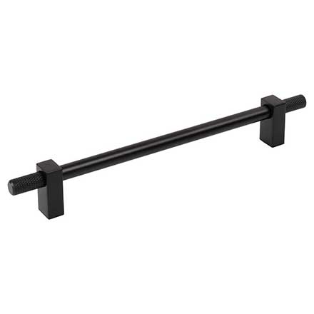 Jeffrey Alexander [698-192MB] Steel Cabinet Pull Handle - Oversized - Larkin 4 Series - Matte Black Finish - 192mm C/C - 9 15/16&quot; L