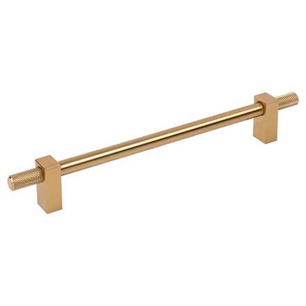 Jeffrey Alexander [698-192SBZ] Steel Cabinet Pull Handle - Oversized - Larkin 4 Series - Satin Bronze Finish - 192mm C/C - 9 15/16&quot; L