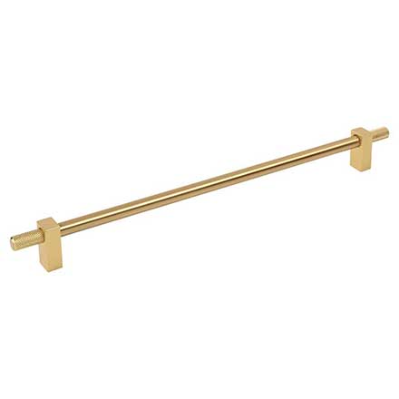 Jeffrey Alexander [698-305BG] Steel Cabinet Pull Handle - Oversized - Larkin 4 Series - Brushed Gold Finish - 305mm C/C - 14 3/8&quot; L