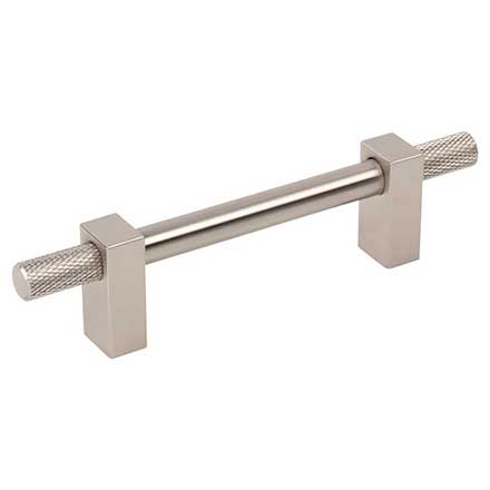 Jeffrey Alexander [698-96SN] Steel Cabinet Pull Handle - Standard Sized - Larkin 4 Series - Satin Nickel Finish - 96mm C/C - 6 1/8" L