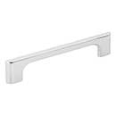 Jeffrey Alexander [286-128PC] Die Cast Zinc Cabinet Pull Handle - Oversized - Leyton Series - Polished Chrome Finish - 128mm C/C - 6 3/8&quot; L