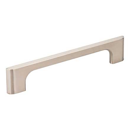 Jeffrey Alexander [286-128SN] Die Cast Zinc Cabinet Pull Handle - Oversized - Leyton Series - Satin Nickel Finish - 128mm C/C - 6 3/8" L