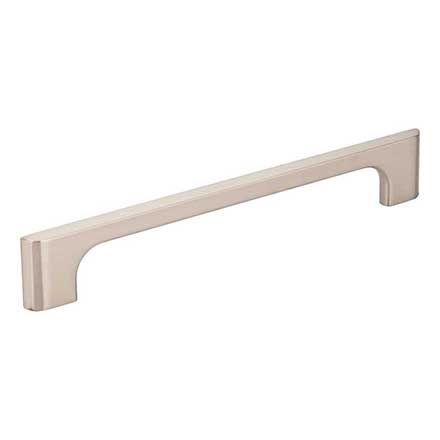 Jeffrey Alexander [286-160SN] Die Cast Zinc Cabinet Pull Handle - Oversized - Leyton Series - Satin Nickel Finish - 160mm C/C - 7 11/16&quot; L