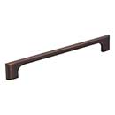 Jeffrey Alexander [286-192DBAC] Die Cast Zinc Cabinet Pull Handle - Oversized - Leyton Series - Brushed Oil Rubbed Bronze Finish - 192mm C/C - 8 15/16&quot; L