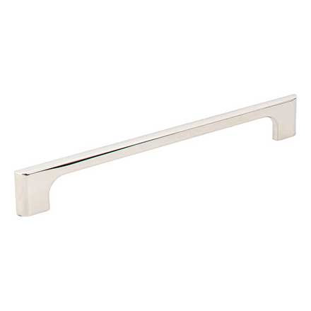 Jeffrey Alexander [286-192NI] Die Cast Zinc Cabinet Pull Handle - Oversized - Leyton Series - Polished Nickel Finish - 192mm C/C - 8 15/16&quot; L