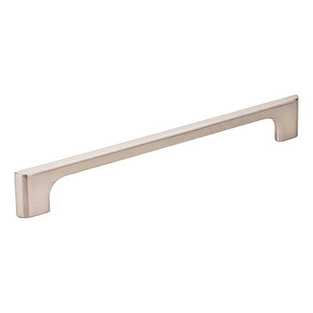 Jeffrey Alexander [286-192SN] Die Cast Zinc Cabinet Pull Handle - Oversized - Leyton Series - Satin Nickel Finish - 192mm C/C - 8 15/16&quot; L
