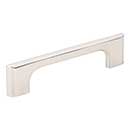 Jeffrey Alexander [286-96NI] Die Cast Zinc Cabinet Pull Handle - Standard Sized - Leyton Series - Polished Nickel Finish - 96mm C/C - 5 1/8&quot; L
