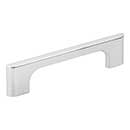 Jeffrey Alexander [286-96PC] Die Cast Zinc Cabinet Pull Handle - Standard Sized - Leyton Series - Polished Chrome Finish - 96mm C/C - 5 1/8&quot; L