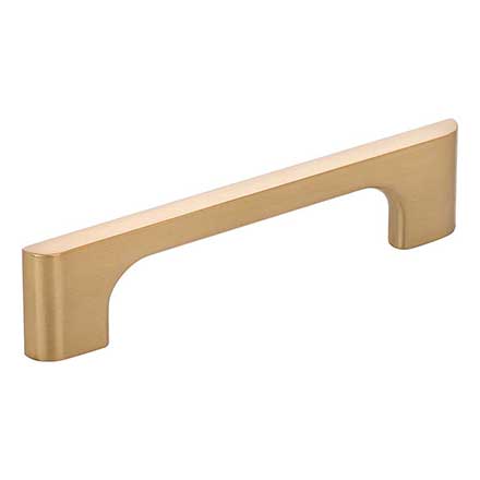 Jeffrey Alexander [286-96SBZ] Die Cast Zinc Cabinet Pull Handle - Standard Sized - Leyton Series - Satin Bronze Finish - 96mm C/C - 5 1/8" L