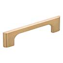 Jeffrey Alexander [286-96SBZ] Die Cast Zinc Cabinet Pull Handle - Standard Sized - Leyton Series - Satin Bronze Finish - 96mm C/C - 5 1/8&quot; L