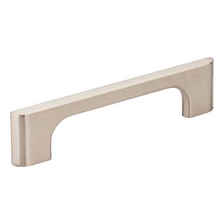 Jeffrey Alexander [286-96SN] Die Cast Zinc Cabinet Pull Handle - Standard Sized - Leyton Series - Satin Nickel Finish - 96mm C/C - 5 1/8&quot; L