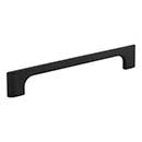 Jeffrey Alexander [286-160MB] Die Cast Zinc Cabinet Pull Handle - Oversized - Leyton Series - Matte Black Finish - 160mm C/C - 7 11/16&quot; L