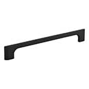 Jeffrey Alexander [286-192MB] Die Cast Zinc Cabinet Pull Handle - Oversized - Leyton Series - Matte Black Finish - 192mm C/C - 8 15/16&quot; L