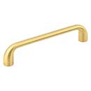 Jeffrey Alexander [329-128BG] Die Cast Zinc Cabinet Pull Handle - Oversized - Loxley Series - Brushed Gold Finish - 128mm C/C - 5 7/8" L