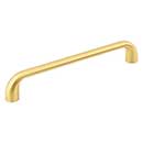 Jeffrey Alexander [329-160BG] Die Cast Zinc Cabinet Pull Handle - Oversized - Loxley Series - Brushed Gold Finish - 160mm C/C - 7 1/8"