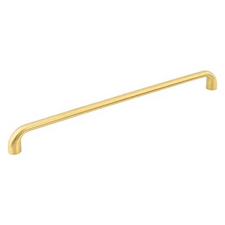 Jeffrey Alexander [329-305BG] Die Cast Zinc Cabinet Pull Handle - Oversized - Loxley Series - Brushed Gold Finish - 305mm C/C - 12 15/16&quot;