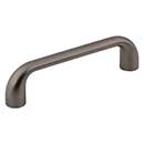 Jeffrey Alexander [329-96BNBDL] Die Cast Zinc Cabinet Pull Handle - Standard Sized - Loxley Series - Brushed Pewter Finish - 96mm C/C - 4 9/16" L