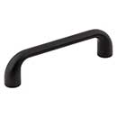 Jeffrey Alexander [329-96MB] Die Cast Zinc Cabinet Pull Handle - Standard Sized - Loxley Series - Matte Black Finish - 96mm C/C - 4 9/16" L