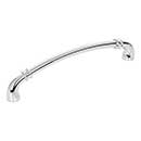 Jeffrey Alexander [445-160PC] Die Cast Zinc Cabinet Pull Handle - Oversized - Marie Series - Polished Chrome Finish - 160mm C/C - 6 7/8&quot; L