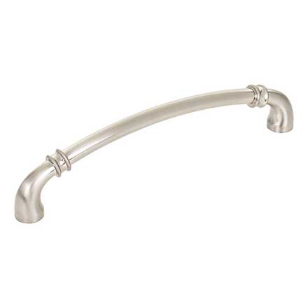 Jeffrey Alexander [445-160SN] Die Cast Zinc Cabinet Pull Handle - Oversized - Marie Series - Satin Nickel Finish - 160mm C/C - 6 7/8&quot; L