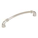 Jeffrey Alexander [445-160SN] Die Cast Zinc Cabinet Pull Handle - Oversized - Marie Series - Satin Nickel Finish - 160mm C/C - 6 7/8&quot; L