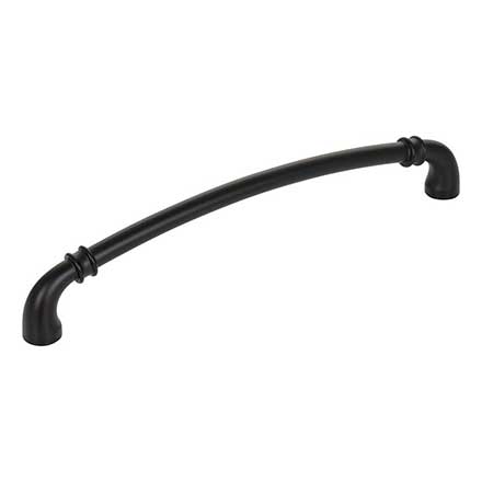 Jeffrey Alexander [445-192MB] Die Cast Zinc Cabinet Pull Handle - Oversized - Marie Series - Matte Black Finish - 192mm C/C - 8 13/16" L