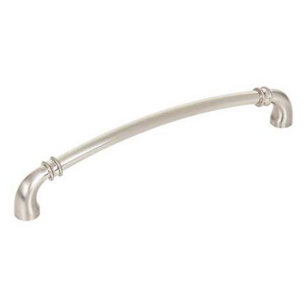 Jeffrey Alexander [445-192SN] Die Cast Zinc Cabinet Pull Handle - Oversized - Marie Series - Satin Nickel Finish - 192mm C/C - 8 13/16&quot; L
