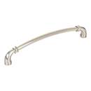 Jeffrey Alexander [445-192SN] Die Cast Zinc Cabinet Pull Handle - Oversized - Marie Series - Satin Nickel Finish - 192mm C/C - 8 13/16&quot; L