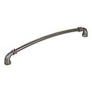 Jeffrey Alexander [445-224BNBDL] Die Cast Zinc Cabinet Pull Handle - Oversized - Marie Series - Brushed Pewter Finish - 224mm C/C - 9 7/16&quot; L