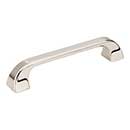 Jeffrey Alexander [972-128NI] Die Cast Zinc Cabinet Pull Handle - Oversized - Marlo Series - Polished Nickel Finish - 128mm C/C - 5 13/16&quot; L