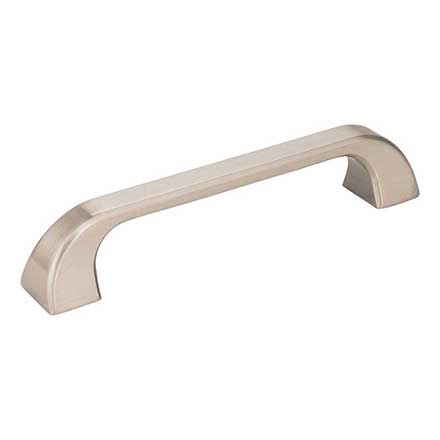 Jeffrey Alexander [972-128SN] Die Cast Zinc Cabinet Pull Handle - Oversized - Marlo Series - Satin Nickel Finish - 128mm C/C - 5 13/16&quot; L
