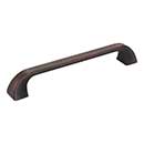 Jeffrey Alexander [972-160DBAC] Die Cast Zinc Cabinet Pull Handle - Oversized - Marlo Series - Brushed Oil Rubbed Bronze Finish - 160mm C/C - 7 1/16&quot; L